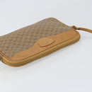 GUCCI Micro GG Supreme Shoulder Bag PVC Beige Gold 007 123 0428 Auth BA10077-6