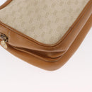 GUCCI Micro GG Supreme Shoulder Bag PVC Beige Gold 007 23 0114 Auth BA10078-16