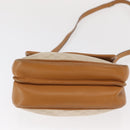 GUCCI Micro GG Supreme Shoulder Bag PVC Beige Gold 007 23 0114 Auth BA10078-5