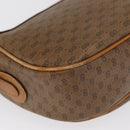 GUCCI Micro GG Supreme Web Sherry Line Bag PVC Beige 001 115 0918 Auth BA10081-12