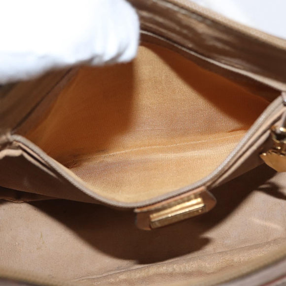 GUCCI Micro GG Supreme Web Sherry Line Bag PVC Beige 001 115 0918 Auth BA10081