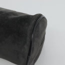 GUCCI Pouch Suede Gray Auth BA1009-8