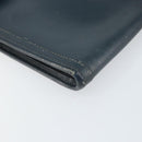 HERMES Clutch Tas Leer Navy Auth BA10093-14