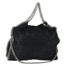 Stella MacCartney Chain Falabella Bag polyester 2way Black 495151 Auth BA10099-1
