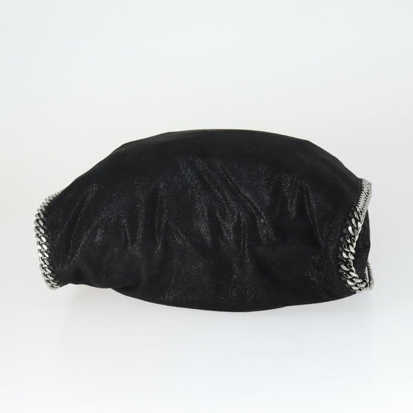 Stella MacCartney Chain Falabella Bag polyester 2way Black 495151 Auth BA10099