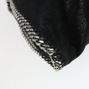 Stella MacCartney Chain Falabella Bag polyester 2way Black 495151 Auth BA10099-18