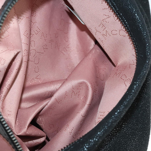 Stella MacCartney Chain Falabella Bag polyester 2way Black 495151 Auth BA10099