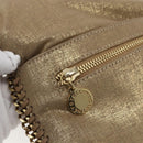 Stella MacCartney Clutch Bag polyester Gold 495151 Auth BA10100-9