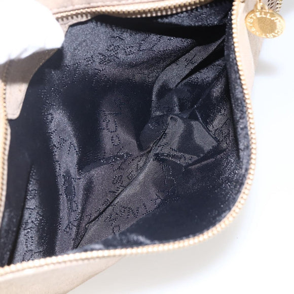 Stella MacCartney Clutch Bag polyester Gold 495151 Auth BA10100