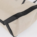 VALENTINO Tote Bag Canvas 2way Beige Gold Auth BA10106-17