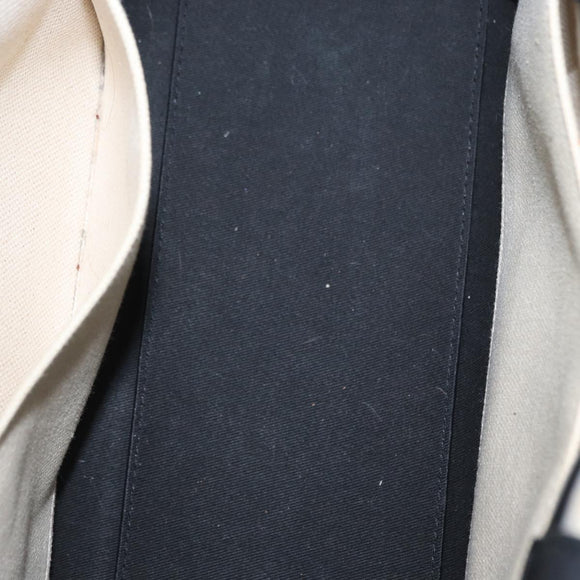 VALENTINO Tote Bag Canvas 2way Beige Gold Auth BA10106