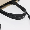 VALENTINO Tote Bag Canvas 2way Beige Gold Auth BA10106-8