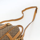 GUCCI Micro GG Supreme Hand Bag PVC Leather 2way Beige Gold Auth BA10107-15