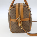 GUCCI Micro GG Supreme Hand Bag PVC Leather 2way Beige Gold Auth BA10107-3