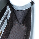 BALLY Tote Bag Leather Gray Gold Auth BA10108-19