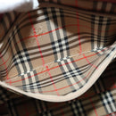 Burberrys Shoulder Bag Leather Red Gold Auth BA1011-18