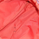 CHANEL New Travel line Tote Bag Nylon Silver Orange CC Auth BA10113-11