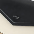 GIVENCHY Shoulder Bag Leather Black Silver Auth BA10120-17