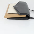 GIVENCHY Shoulder Bag Leather Black Silver Auth BA10120-3