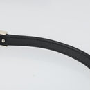 GIVENCHY Shoulder Bag Leather Black Silver Auth BA10120-7