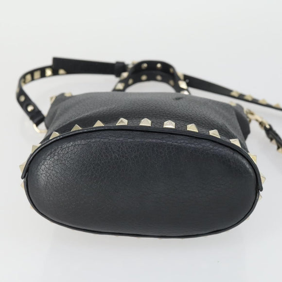 VALENTINO Handtasche Leder 2way Schwarz Gold Orig. BA10121