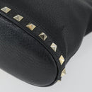 VALENTINO Handtasche Leder 2way Schwarz Gold Orig. BA10121-10