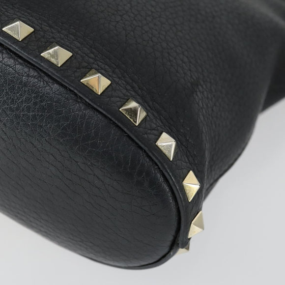 VALENTINO Handtasche Leder 2way Schwarz Gold Orig. BA10121