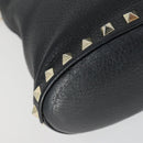 VALENTINO Handtasche Leder 2way Schwarz Gold Orig. BA10121-15