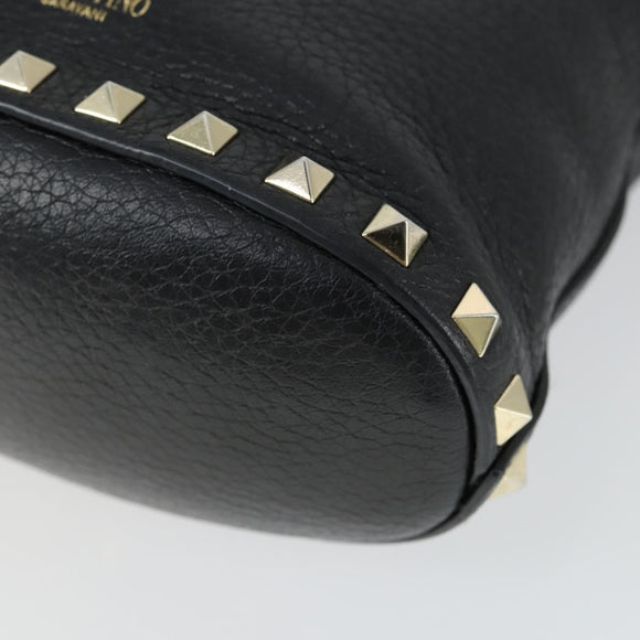VALENTINO Handtasche Leder 2way Schwarz Gold Orig. BA10121