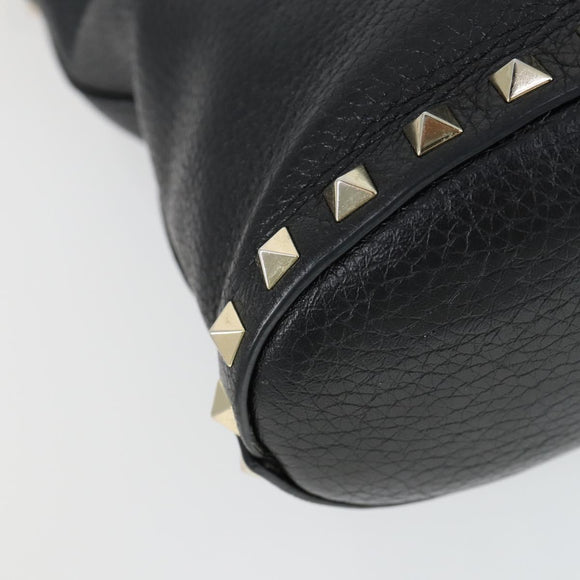VALENTINO Handtasche Leder 2way Schwarz Gold Orig. BA10121