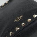 VALENTINO Handtasche Leder 2way Schwarz Gold Orig. BA10121-18