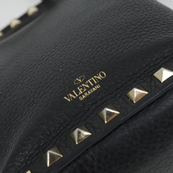 VALENTINO Handtasche Leder 2way Schwarz Gold Orig. BA10121