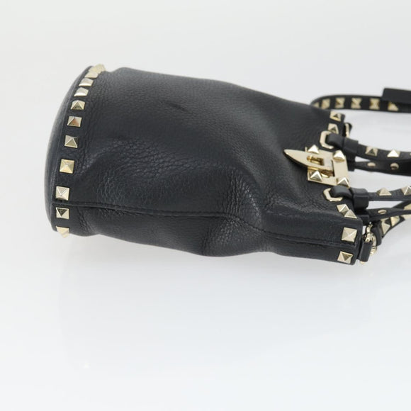 VALENTINO Handtasche Leder 2way Schwarz Gold Orig. BA10121