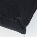 GUCCI Tote Bag Canvas Navy 123439 Auth BA10125-12