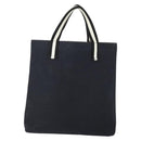GUCCI Tote Bag Canvas Navy 123439 Auth BA10125-2