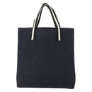 GUCCI Tote Bag Canvas Navy 123439 Auth BA10125-3
