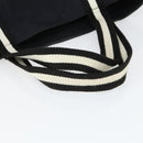 GUCCI Tote Bag Canvas Navy 123439 Auth BA10125-7