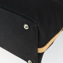 Burberrys Blue Label Tote Bag Canvas 2way Black Auth BA10126-15