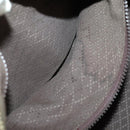 GUCCI Hand Bag Suede Brown Gold 012 468 40 58 Auth BA10128-21