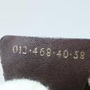 GUCCI Hand Bag Suede Brown Gold 012 468 40 58 Auth BA10128-12