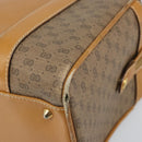 GUCCI Micro GG Supreme Hand Bag PVC Beige Gold 000 084 0158 Auth BA10129-9