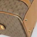 GUCCI Micro GG Supreme Hand Bag PVC Beige Gold 000 084 0158 Auth BA10129-16