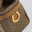 GUCCI Micro GG Supreme Hand Bag PVC Beige Gold 000 084 0158 Auth BA10129-17