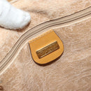 GUCCI Micro GG Supreme Hand Bag PVC Beige Gold 000 084 0158 Auth BA10129-18