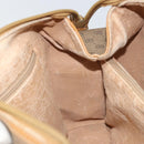 GUCCI Micro GG Supreme Hand Bag PVC Beige Gold 000 084 0158 Auth BA10129-19