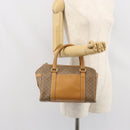 GUCCI Micro GG Supreme Hand Bag PVC Beige Gold 000 084 0158 Auth BA10129-26