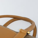 GUCCI Micro GG Supreme Hand Bag PVC Beige Gold 000 084 0158 Auth BA10129-8