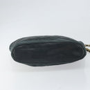 CHANEL Matelasse Chain Shoulder Bag Lamb Skin Black Gold CC Auth BA10132-5