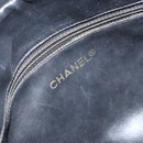 CHANEL Matelasse Chain Shoulder Bag Lamb Skin Black Gold CC Auth BA10132-18