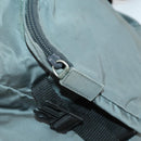PRADA Backpack Nylon Gray Silver Auth BA10134-25